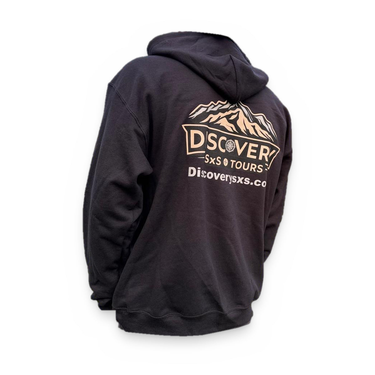 Discovery SXS black hoodie, back print
